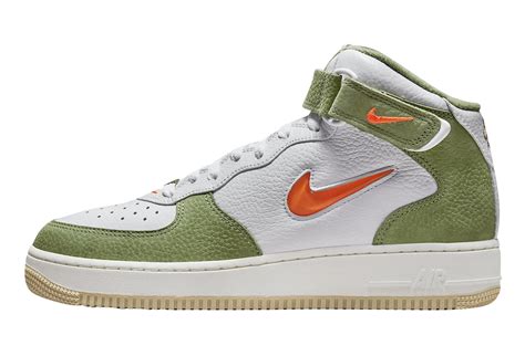 nike air olijfgroen|Air Force 1 Mid 'Olive Green and Total Orange' (DQ3505.